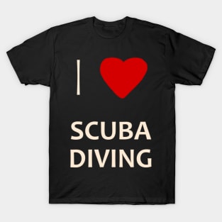 I love scuba diving T-Shirt